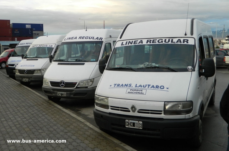 Renault Master (en Argentina) Trans. Lautaro
HII888
[Datos de derecha a izquierda / adelante hacia atrás]
