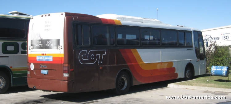 Scania K 113 - Busscar El Buss 340 (en Uruguay) - COT
STU0863

C.O.T. interno 834
