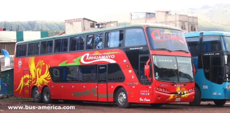 Scania K - Busscar Panoramico DD (en Per) - Carhuamayo
