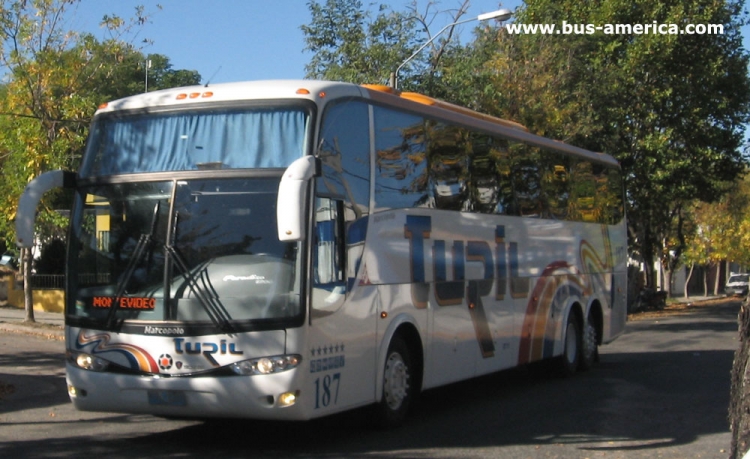 Scania K - Marcopolo Paradiso (en Uruguay) - Turil
