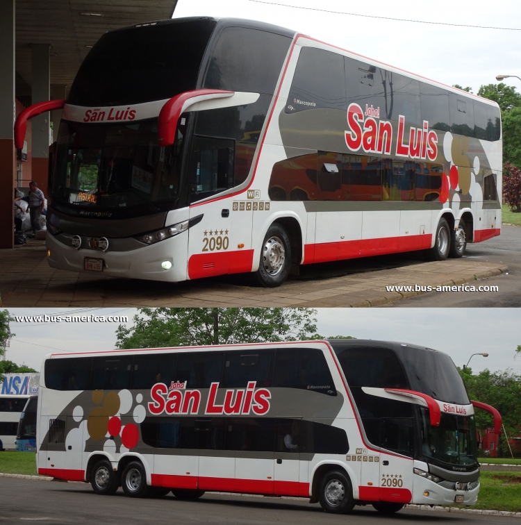 Scania K - Marcopolo G7 Paradiso 1800 DD (en Paraguay) - Jaha!San Luis
BHN 495

Jaha! San Luis, interno 2090



Archivo originalmente posteado en noviembre de 2018
