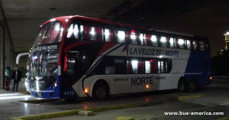 Scania K - Metalsur Starbus 2 405 - La Veloz del Norte
PEE 478

La Veloz del Norte, interno 4115
