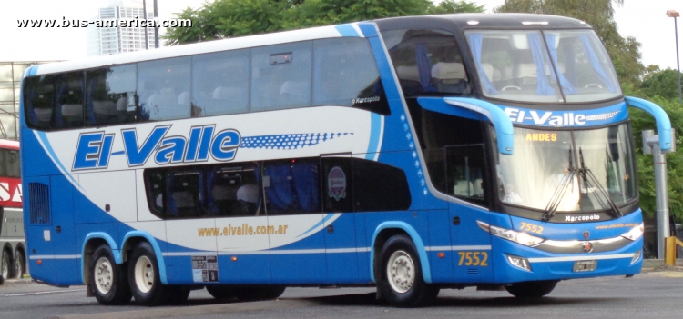 Scania K 410 - Marcopolo Paradiso G7 1800 DD (en Argentina) - El Valle
OMV918

El Valle (Vía Bariloche), interno 7552
