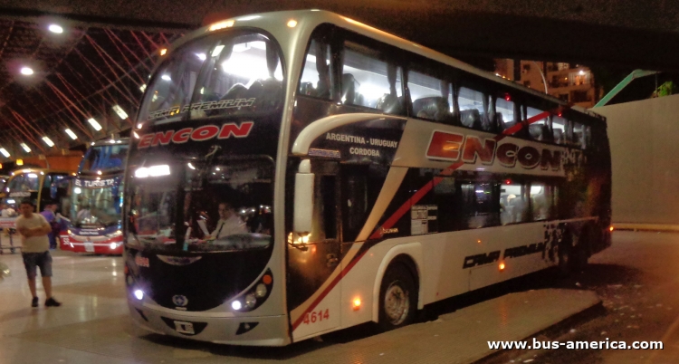 Scania K 410 - Metalsur Starbus 2 405 - ENCON
OBL486

Encon, interno 4614
