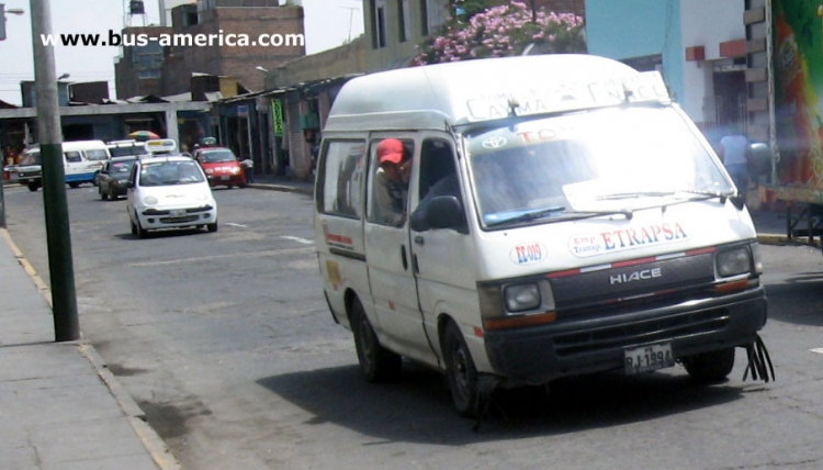 Toyota Hiace (en Perú) - ETRAPSA 
RJ1994
