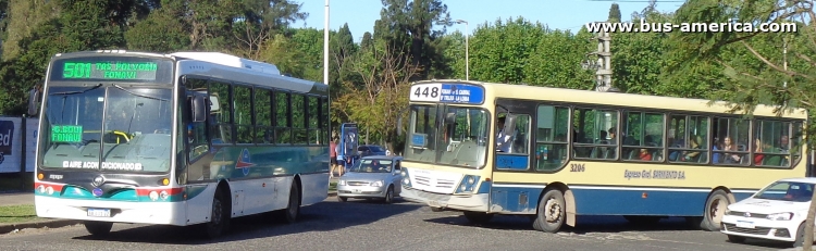 Volksbus 19.190 OD - Nuovobus Menghi - La Primera de Malvinas Argentinas
AB631VZ [1º]

Línea 501 (Pdo. Malvinas Argentinas - con tránsito provincial de Bs.As.) [1º]
Línea 448 (prov. Buenos Aires), interno 3206 [2º]

[Datos de izquierda a derecha]

