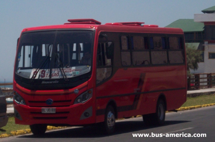 Volkswagen 8-120 OD - Mascarello Gran Mini (en Chile) - Trans. Arce
DL-JC-22
[url=https://bus-america.com/galeria/displayimage.php?pid=55840]https://bus-america.com/galeria/displayimage.php?pid=55840[/url]

Línea 9 (Arica)
