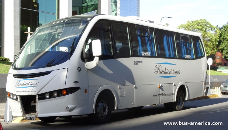 Volksbus 9.150 OD - Lucero Halley - Ricchieri Tours
PKC942

Ricchieri Tours (Buenos Aires), interno 34
