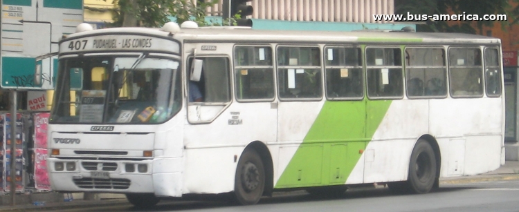 Volvo B10M - Ciferal GLS Bus (en Chile) - Transantiago
