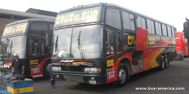 Volvo B10M - Marcopolo Paradiso GV 1150 (en Perú) - Cruz del Sur
UH-3663
