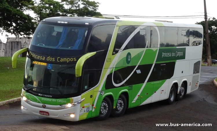 Volvo B12R - Marcopolo G7 Paradiso 1800 DD - Princesa do Campos
AUU-0552
[url=https://bus-america.com/galeria/displayimage.php?pid=49904]https://bus-america.com/galeria/displayimage.php?pid=49904[/url]

Linha 001.0027-5A0 (Estado Parana)
Princesa do Campos, unidad 6203
