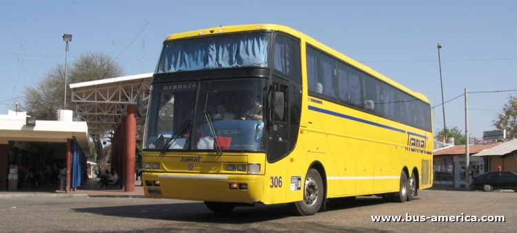 Volvo B - Busscar Jum Buss 380 (en Argentina) - Tramat
CLO419

Tramat, interno 306
