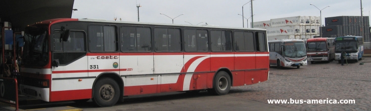 Volvo B7R - Marcopolo Allegro G4 (en Uruguay) - C.O.E.T.C.
