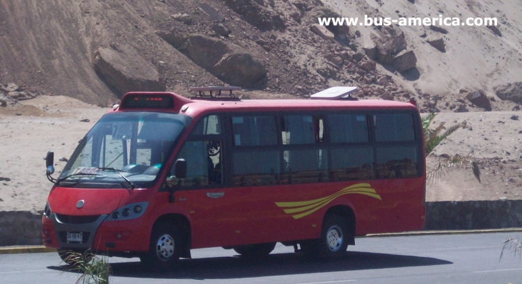 Youyi Bus ZGT 6805 DG (en Chile) - Taxibuses Línea 7
RGRB67
