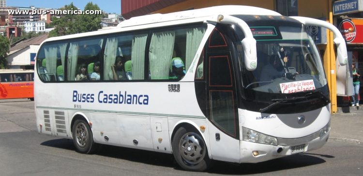 Yutong ZK6831HE (en Chile) - Buses Casablanca
BFFX58
