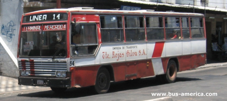 Mercedes-Benz OF 1318 - CAIO Vitoria (en Paraguay) - Rojas Silva
