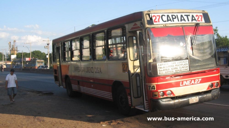 Marcopolo Torino GVI (en Paraguay) - San Lorenzo

