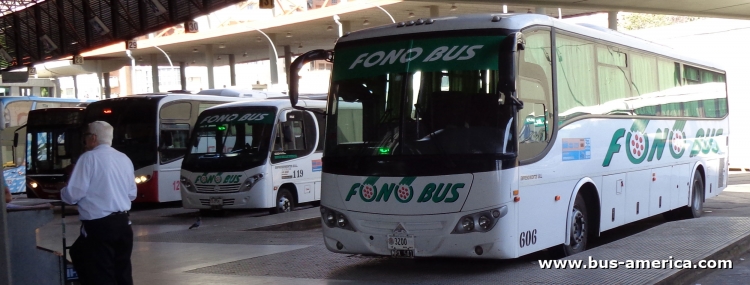 Mercedes-Benz O - Saldivia Aries 2 325 - Fonobus
MRX541

Fono Bus (Emprendimientos), interno 606, patente provincial 3200

¿Que opinan del chasis que he puesto en la descripción?
