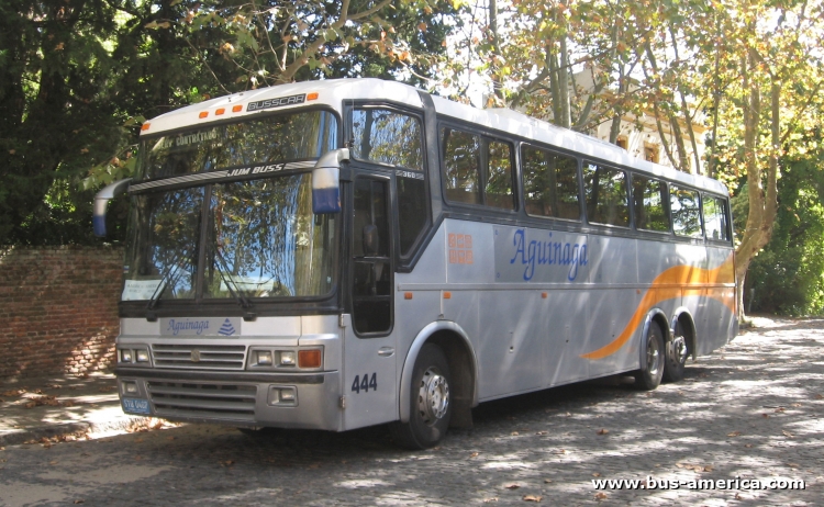 Volvo B10M - Busscar El Buss 360 (en Uruguay) - Aguinaga
STU0407

Aguinaga, interno 444
