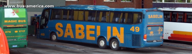 Mercedes-Benz O-400 RSD - Marcopolo Paradiso G6 1200 (en Uruguay) - Sabelin
