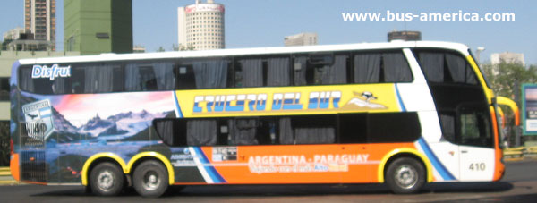 Marcopolo Paradiso 1800 DD GVI (en Argentina) - Crucero Del Sur
