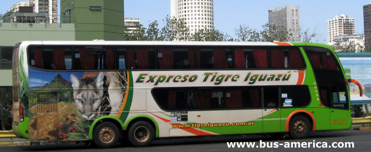 Marcopolo Paradiso 1800 DD GVI (en Argentina) - Expreso Tigre-Iguaz
