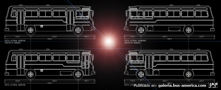 CARROCERIAS COSTA BRAVA BUENOS AIRES ARGENTINA
DIBUJO REALIZO PARA EL DIAGRAMA DE CARGAS DE LA MODIFICACION DEL CHASIS - JAR2000 - PLANO BASADO EN UN DIBUJO DE ANIBAL TRASMONTE
Palabras clave: URBANO