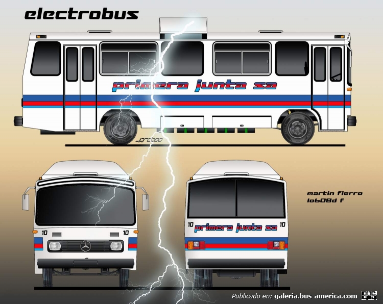Mercedes-Benz LO 608 - Martín Fierro - Martín Fierro
Línea M - Interno 10

DIBUJO SOBRE LA BASE DE UNO DE ANÍBAL TRASMONTE, PASADO A CAD POR JAR 2000
Palabras clave: ELECTROBUS