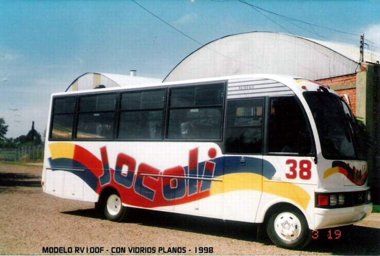 RV100SC JOCOLI
CARROCERIAS OMNIBUS VANGIERI MENDOZA
Palabras clave: TURISMO