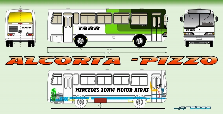 ALCORTA PIZZO SRL
CARROCERIA ALCORTA MODIFICADA JUNTO CON SU CHASIS
A LO1114 MOTOR ATRAS
Palabras clave: URBANOS