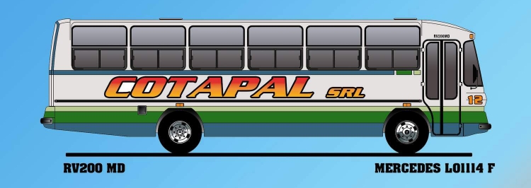 RV 200F UE
CARROCERIA OMNIBUS VANGIERI MENDOZA
Palabras clave: URBANO
