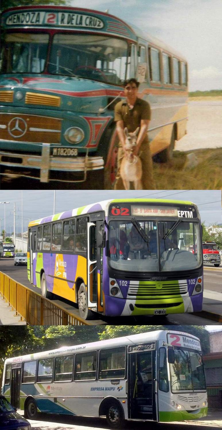 DIFERENTES EPOCAS DE LA LINEA 2 DE MENDOZA
AQUI ESTAN LAS DIFERENTES EMPRESAS QUE TUVIERON Y TIENEN A CARGO LA LINEA 2 
LAS FOTOGRAFIA CENTRA Y LA DEABAJO NO SE DE QUIEN SON SI ALGUIEN SABE POR FAVOR QUE COLOQUE LOS CREDITOS CORRESPONDIENTES
LAS E COLOCADO SOLO PARA DEMOSTRACION
Palabras clave: URBANOS