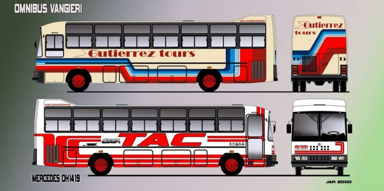 OMNIBUS VANGIERI
CARROCERIAS OMNIBUS VANGIERI MENDOZA
SERIE RV 300 OH
Palabras clave: LARGA DISTANCIA