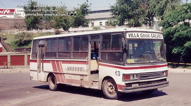 Mercedes-Benz OC 1214 - El Detalle - Mosconi
¿S.461106?

Mosconi (V.G.Galvez), interno 13

Fotografía: Osvaldo Abner
Scaneo: Gabriel Maluende
Colección: www.bus-america.com
