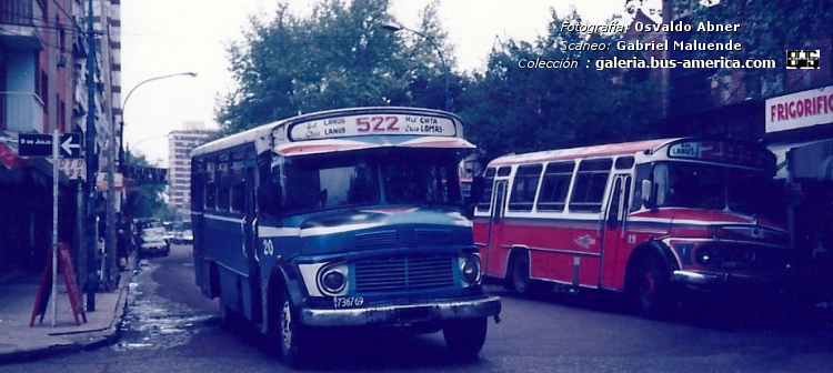 Mercedes-Benz LO 1114 - Neocal - Línea 522
B.1736769

Línea 522 (Pdo. Lanús), interno 20

Fotografía: Osvaldo Abner
