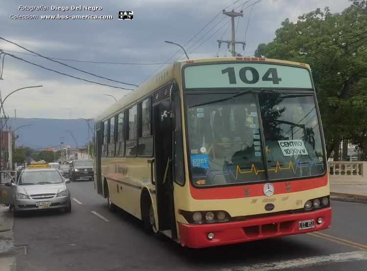 Mercedes-Benz OF 1418 - Nuovobus PH 0004 - El Nene
LQI 451

Línea 104 (S.Fdo.V.Catamarca), interno 61
