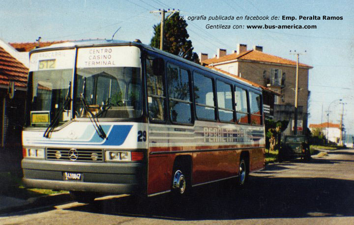 Mercedes-Benz OF 1214 - Suyai 2001 - Peralta Ramos
B.2410847
http://galeria.bus-america.com/displayimage.php?pos=-22585
http://galeria.bus-america.com/displayimage.php?pos=-12474
http://galeria.bus-america.com/displayimage.php?pos=-12475

Gentileza de: Empresa Peralta Ramos
