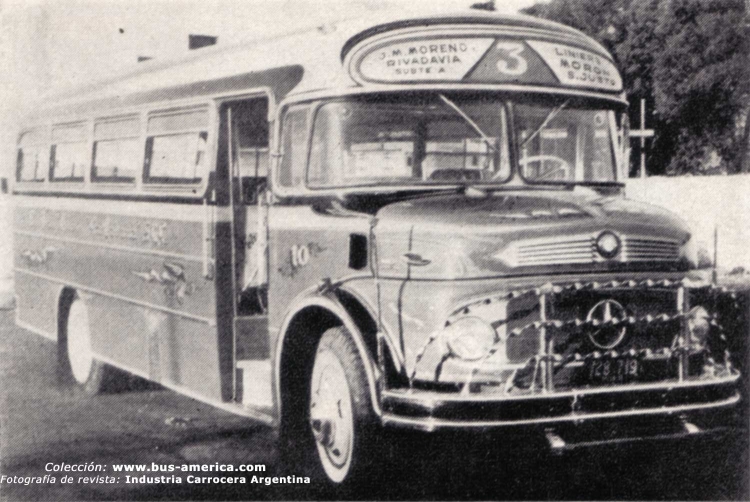 Mercedes-Benz LO 1112 - Biglia - La Cabaña
128-719
Fotografía publicada en revista: Industria Carrocera Argentina

Primera unidad carrozada por Crrocerías Biglia
