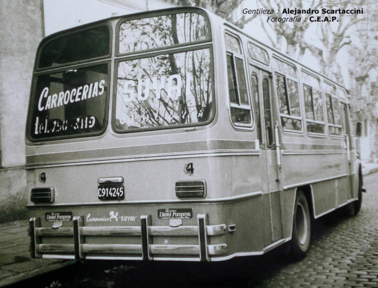 Mercedes-Benz LO 1114 - Suyai S.MB.LO1114/483-001 - Pompeya
C.914245
http://galeria.bus-america.com/displayimage.php?pid=36170

Fotografía : Piñol
Archivo : C.E.A.P.
Gentileza : Alejandro Scartaccini

Para conocer sobre los primeros modelos de esta carrocería acceda a: 
[url=http://www.bus-america.com/ARcarrocerias/Suyai/Suyai-historia.htm] revista.bus-america.com Carrocerías Suyai[/url]
