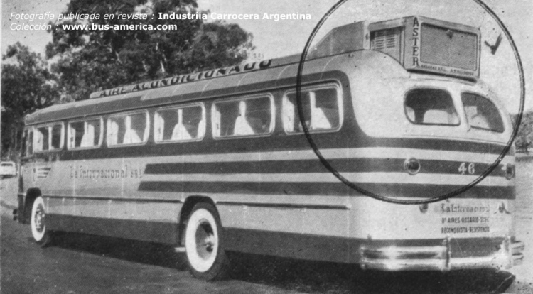 Scania B 75 - Potosí - La Internacional
Fotografía publicada en anuncio en revista : Industria Carrocera Argentina
