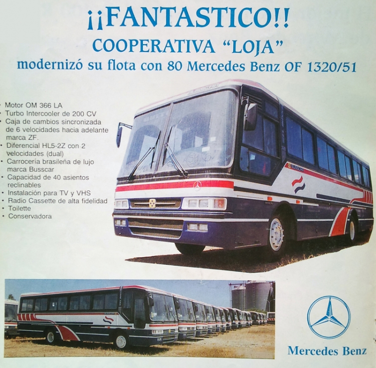 Busscar El Buss 320 (en Ecuador) - Buses Loja

