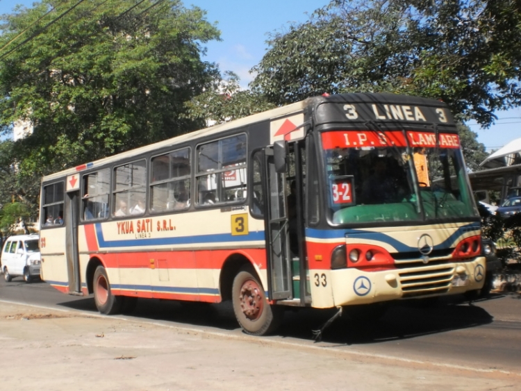 Mercedes-Benz OF 1318 - Caio Alpha (en Paraguay) - Ykua Sati
