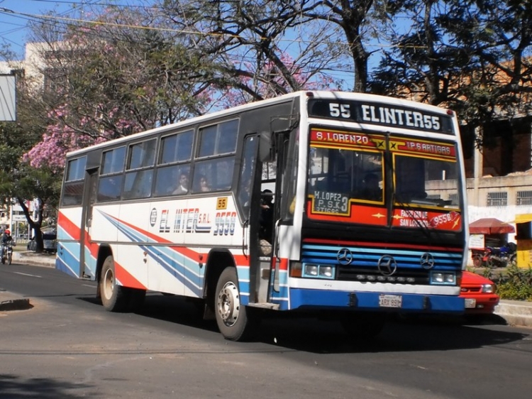 Mercedes-Benz OF 1318 - CAIO Vitoria (en Paraguay) - El Inter
ARX891
