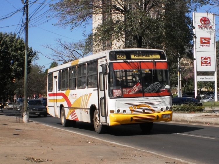 Mercedes-Benz OF 1318 - Marcopolo Torino GV (en Paraguay) - Lince
