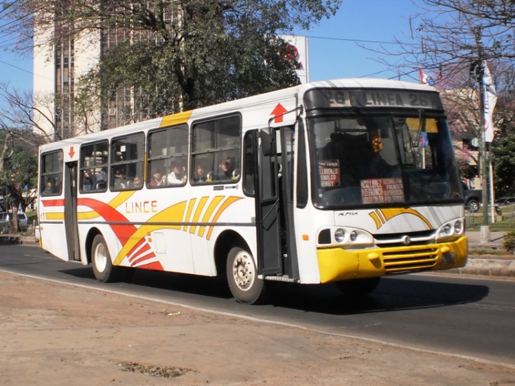 Mercedes-Benz OF 1318 - CAIO Alpha (en Paraguay) - Lince
