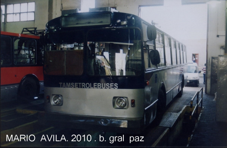 Uritzky (en Argentina) - TAMSE  TROLEBUSES .
TALLERES  TAMSE .
