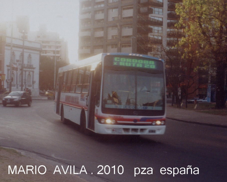 TRANSP .  CARLOS  PAZ
ROTONDA  PLAZA  ESPAÑA .
