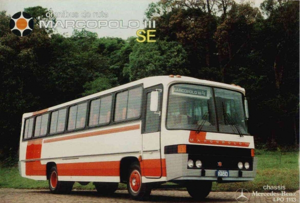 Marcopolo III "SE"
A verso do Marcopolo III com motor dianteiro era conhecida por "SE"
Palabras clave: Marcopolo III SE
