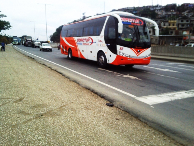 YUTONG ZK6100HB (EN ECUADOR) - COACTUR
"CDLA." PASCUALES  - GUAYAQUIL
