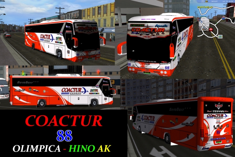 OLIMPICA [EN 18 WOS PTTM - JUEGO DE VIDEO DE PC]
IMAGEN FICTICIA DE BUS DE EMPRESA COACTUR
